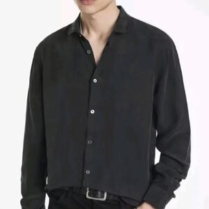 John Varvatos Stylish Black Orchard Shirt